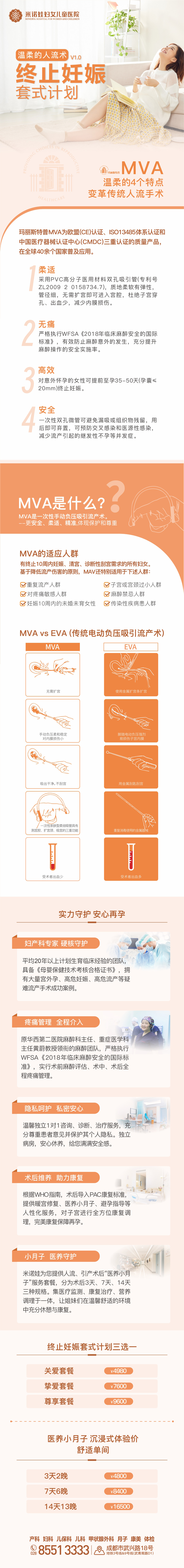 成都妇产科医院人流套餐